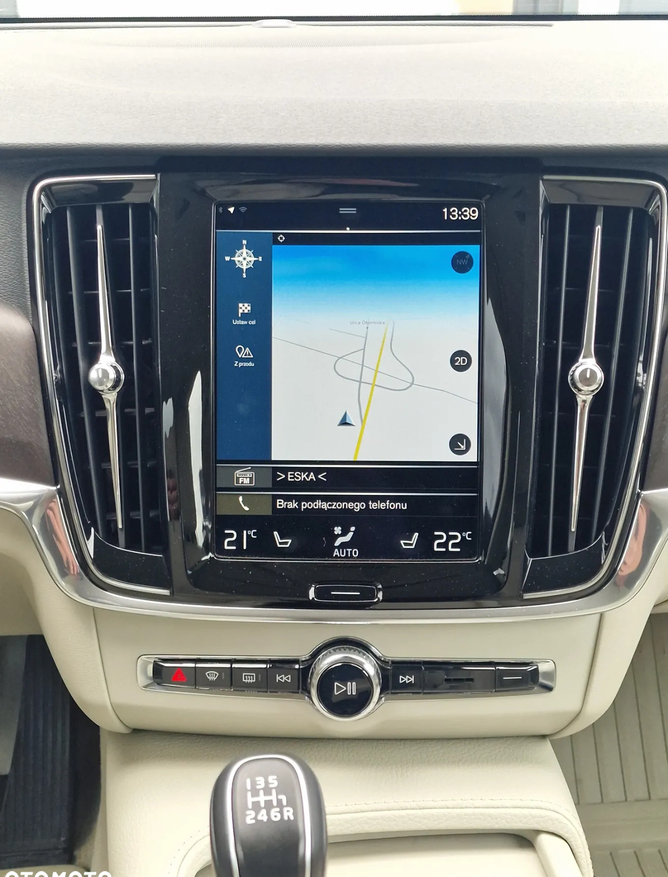 Volvo V90 Cross Country cena 84900 przebieg: 375480, rok produkcji 2017 z Ryki małe 497
